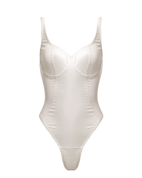 Боди BODYSUIT FAYORA BACKED MILK YONS, цвет: молочный, YO-503 купить онлайн
