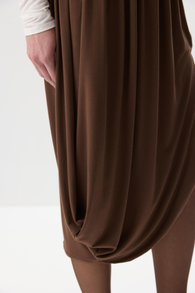 Юбка - баллон Charmstore, цвет: шоколадный, 216-47365-551 купить онлайн