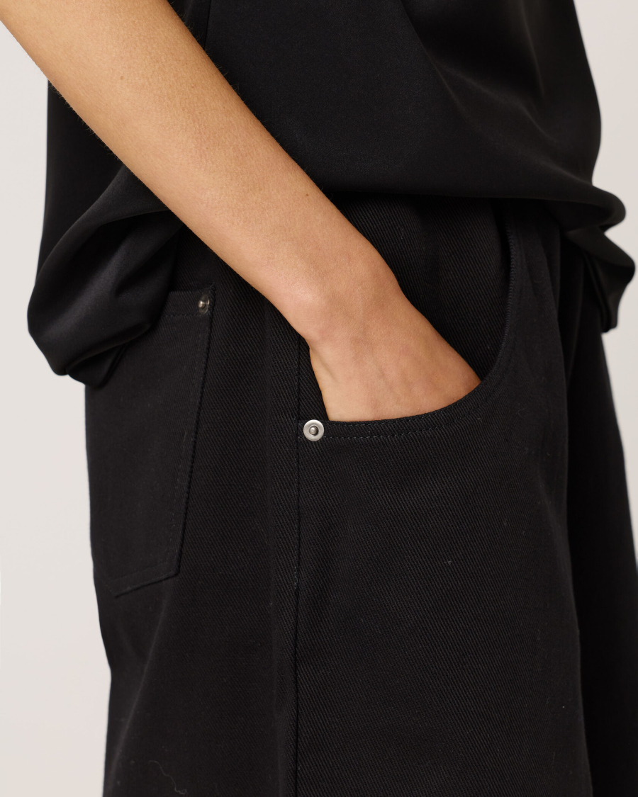 Бермуды деним Anmuse, цвет: Черный, SH24S80.1-BLC купить онлайн