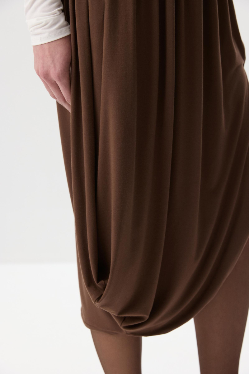 Юбка - баллон Charmstore, цвет: шоколадный, 216-47365-551 купить онлайн