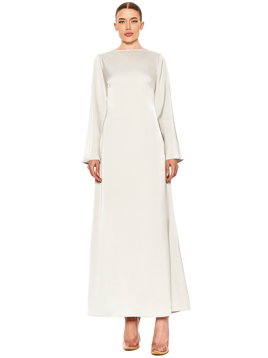 Платье приталенное макси