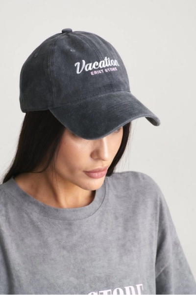 Бейсболка Vacation Graphite