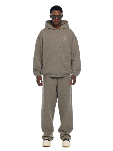 Худи FRHT ZIP Stamp FRHT&OUT OF REACH, цвет: melange V, HDZPSTPMLGV купить онлайн