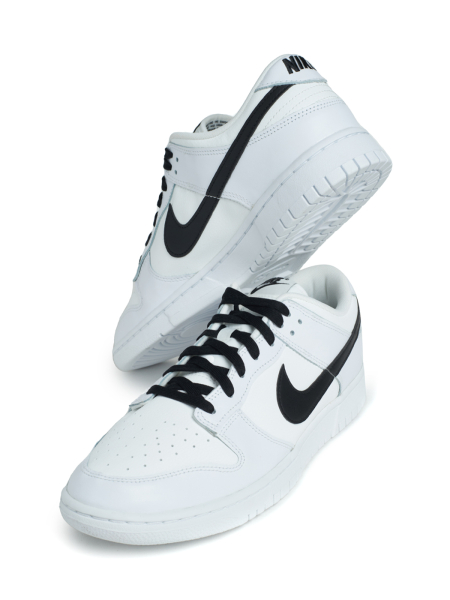 Кроссовки мужские Nike Dunk Low "Reverse Panda" NKDADDYS SNEAKERS, цвет: белый DJ6188-101 купить онлайн