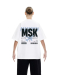 Футболка MSK CITY TERMINAL S `25 Suborbia, цвет: WHITE, 04767 купить онлайн