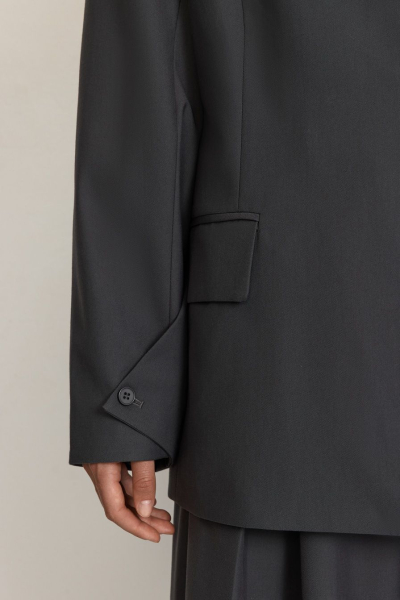 Жакет со складками на рукавах TOPTOP, цвет: серый, TT.060.17760.800 купить онлайн