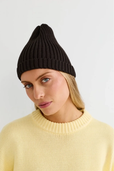 Шапка весенняя Erist store, цвет: коричневый НФ-00003228 купить онлайн