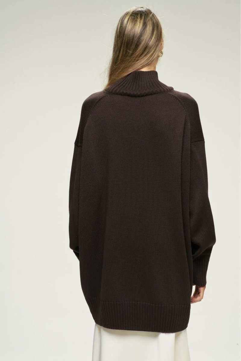 Свитер Oversized Choco Erist store, цвет: шоколадный НФ-00002735 |новая коллекция купить онлайн