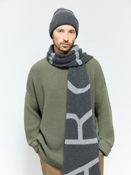 Шапка бойфренда из смесового кашемира