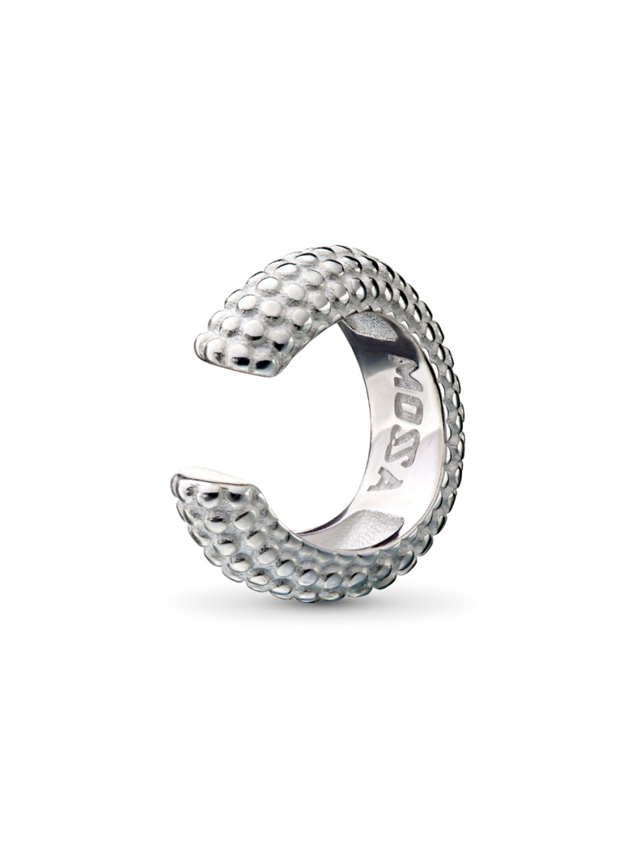 Кафф Get Naked Silver MOSSA jewelry, цвет: серебро, 034-101-0002 купить онлайн