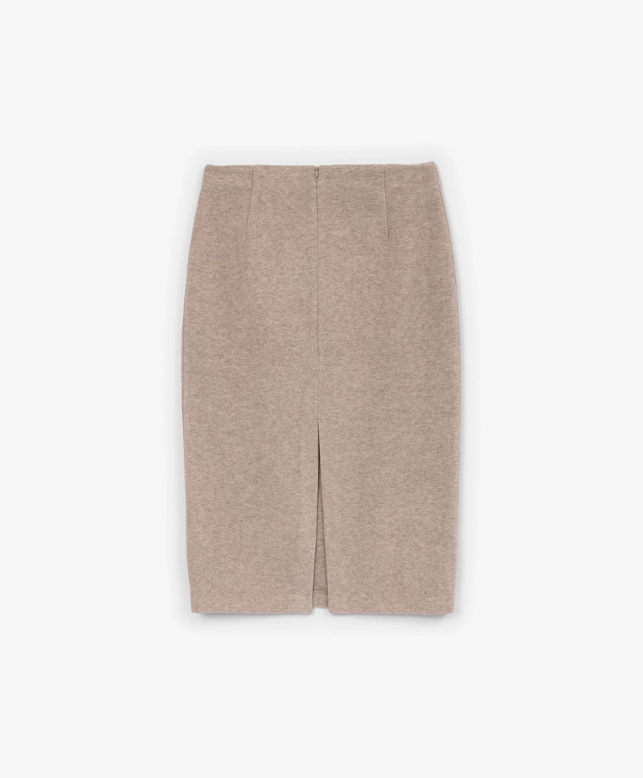 Юбка-карандаш GLVR, цвет: бежевый, 225G33GAC6101 купить онлайн