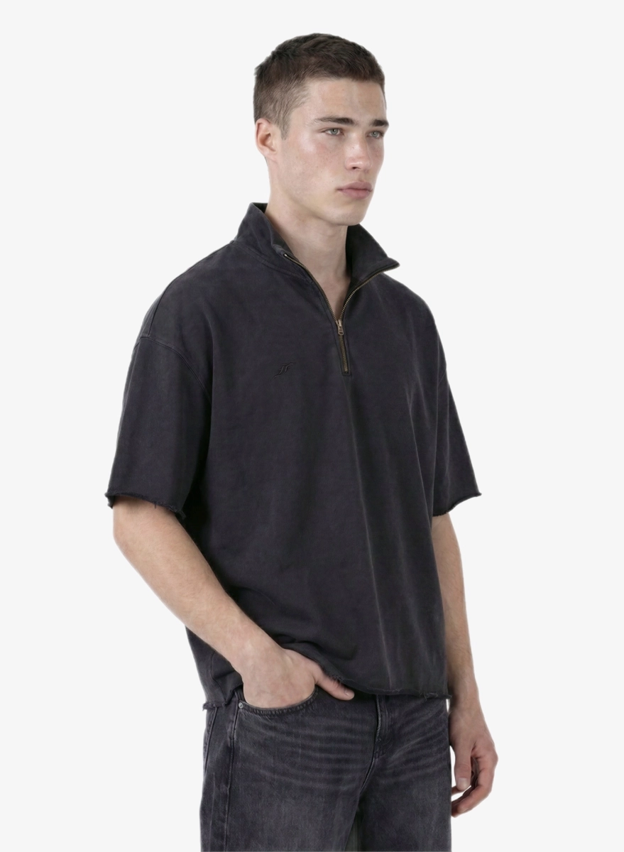 Футболка поло F | ABLE, цвет: графит,  купить онлайн