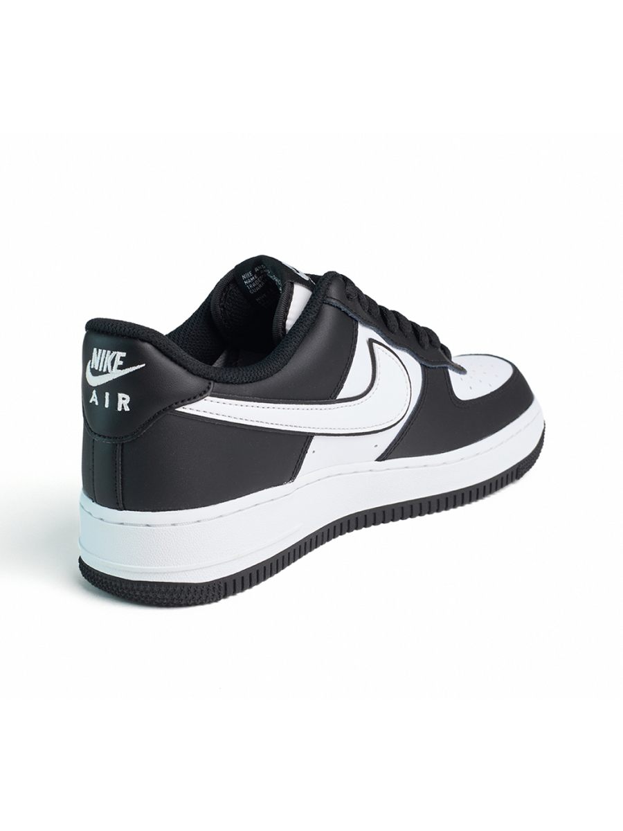 Кроссовки мужские Nike Air Force 1 Low "White Swoosh Panda" NKDADDYS SNEAKERS, цвет: Чёрный DV0788-001 купить онлайн