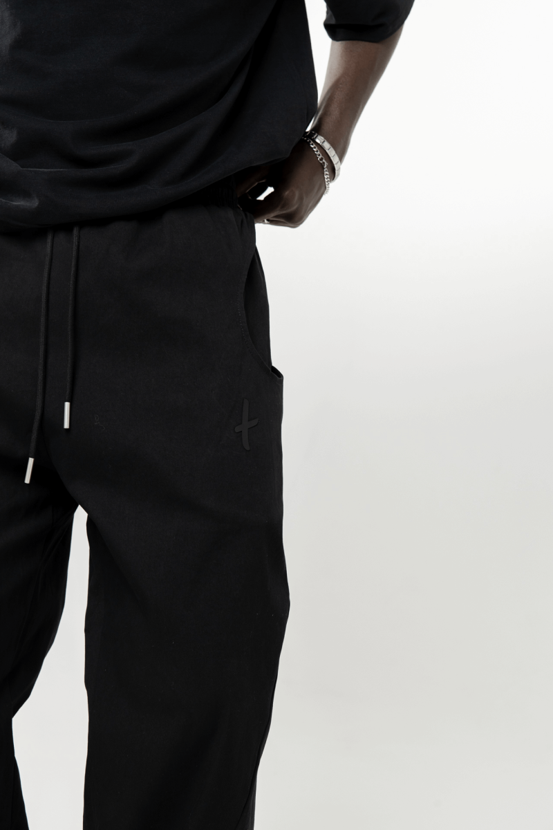 Штаны зип Black "Zipper-pants" types, цвет: Черный,  купить онлайн