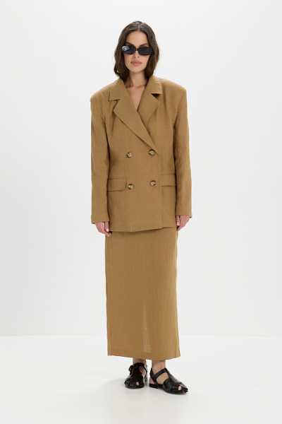 Жакет лен ABDA, цвет: марракеш, 112606703540 купить онлайн