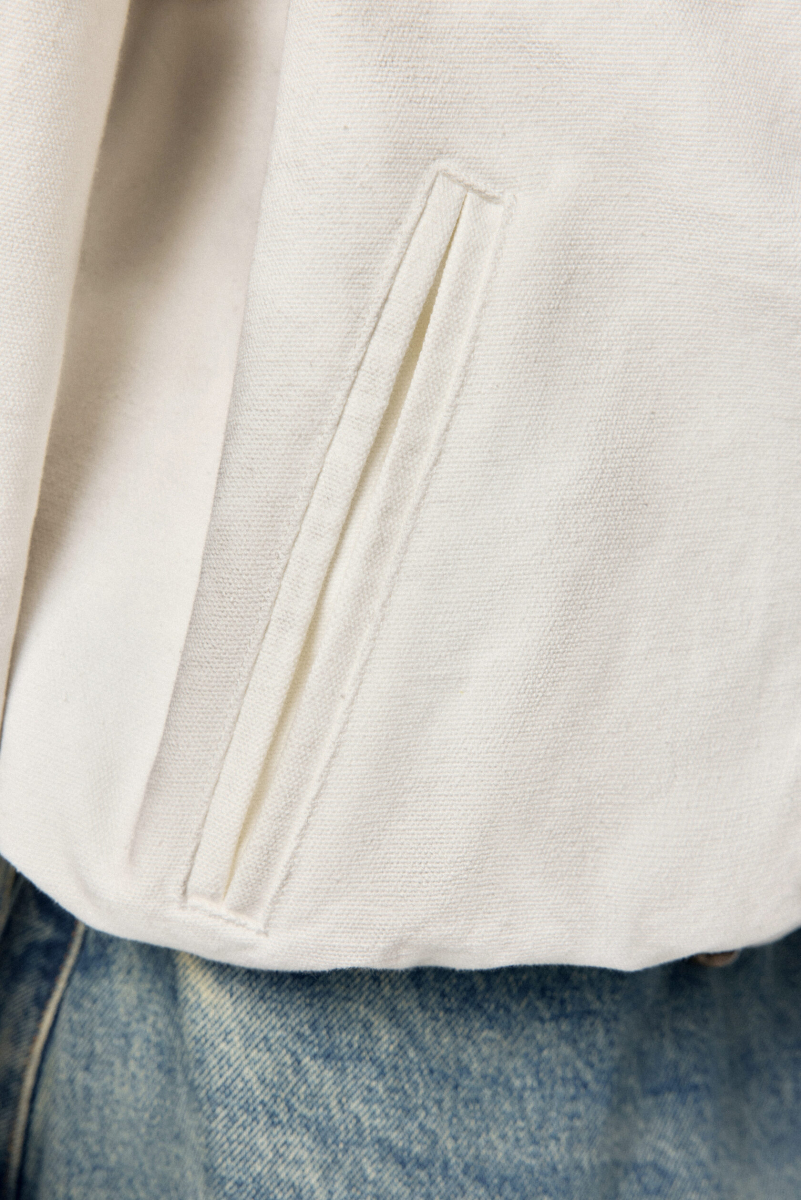 Куртка деним NAIPACHE, цвет: белый, 2614013000 купить онлайн