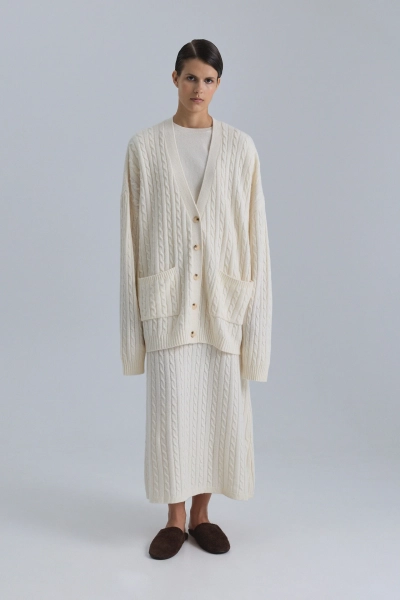 Кардиган OPORA Mankova, цвет: молочный FW24/25-05 |новая коллекция купить онлайн