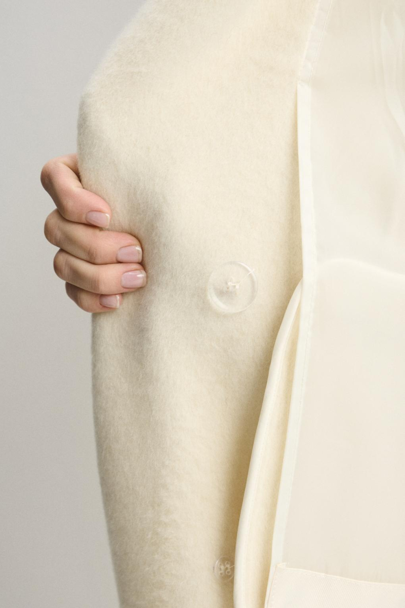 Пальто ENAVI ENEVOO, цвет: белый,  купить онлайн