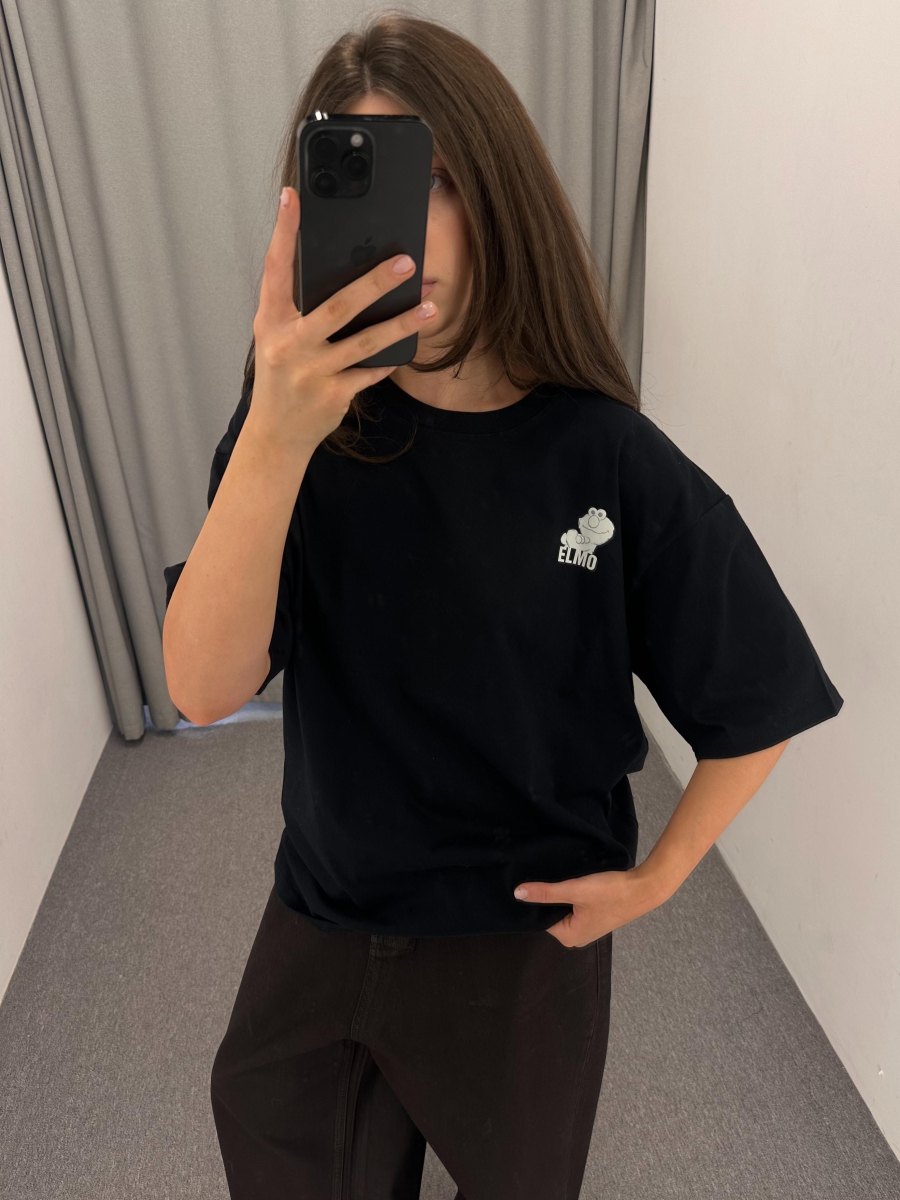 Футболка Sesame Street/1 shvetsov store, цвет: black,  купить онлайн