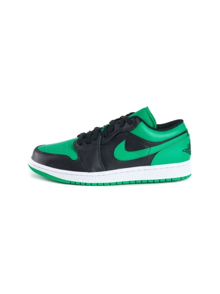 Кроссовки мужские Jordan 1 Low "Lucky Green" NKDADDYS SNEAKERS, цвет: Чёрный 553558-065 купить онлайн