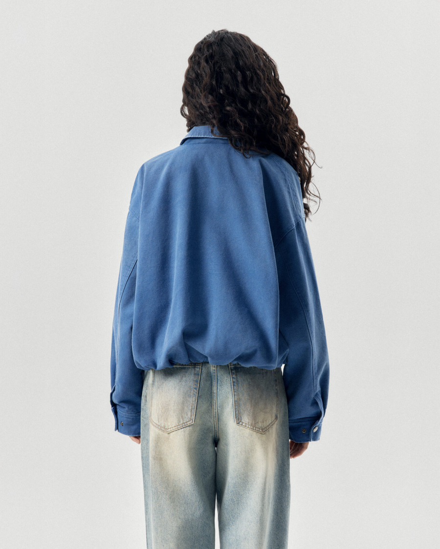 Куртка деним NAIPACHE, цвет: синий, 2614013200 купить онлайн