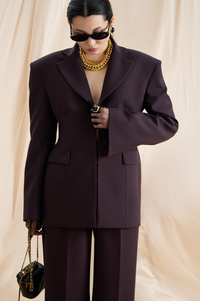 Жакет LORA MIA AIM, цвет: темно-сливовый, MIA682 купить онлайн