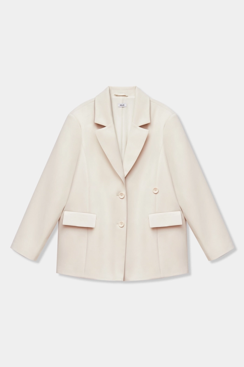 Жакет оверсайз трансформер Mollis, цвет: молочный, 15-04-3071/2 купить онлайн