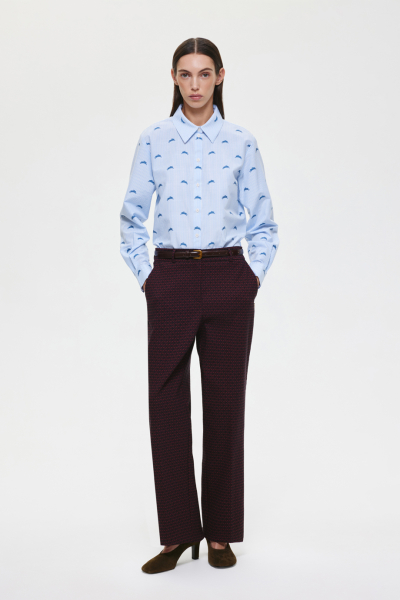 Блузка DREAMS BY ALENA AKHMADULLINA, цвет: голубой, 225102050204135/711000 купить онлайн