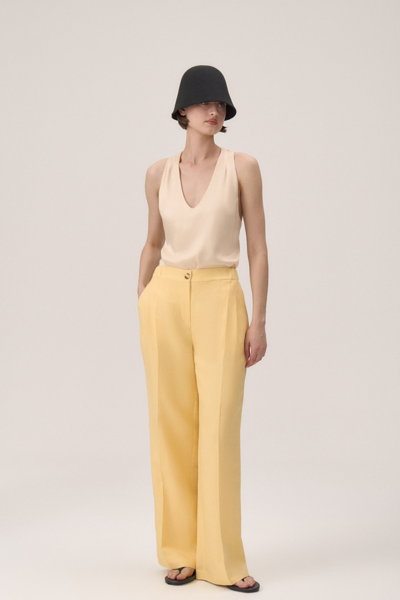 Брюки Iness FASHION REBELS, цвет: Желтый, FR24SS1PN03FLW350YL купить онлайн