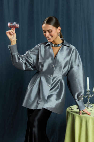 Блуза из тафты