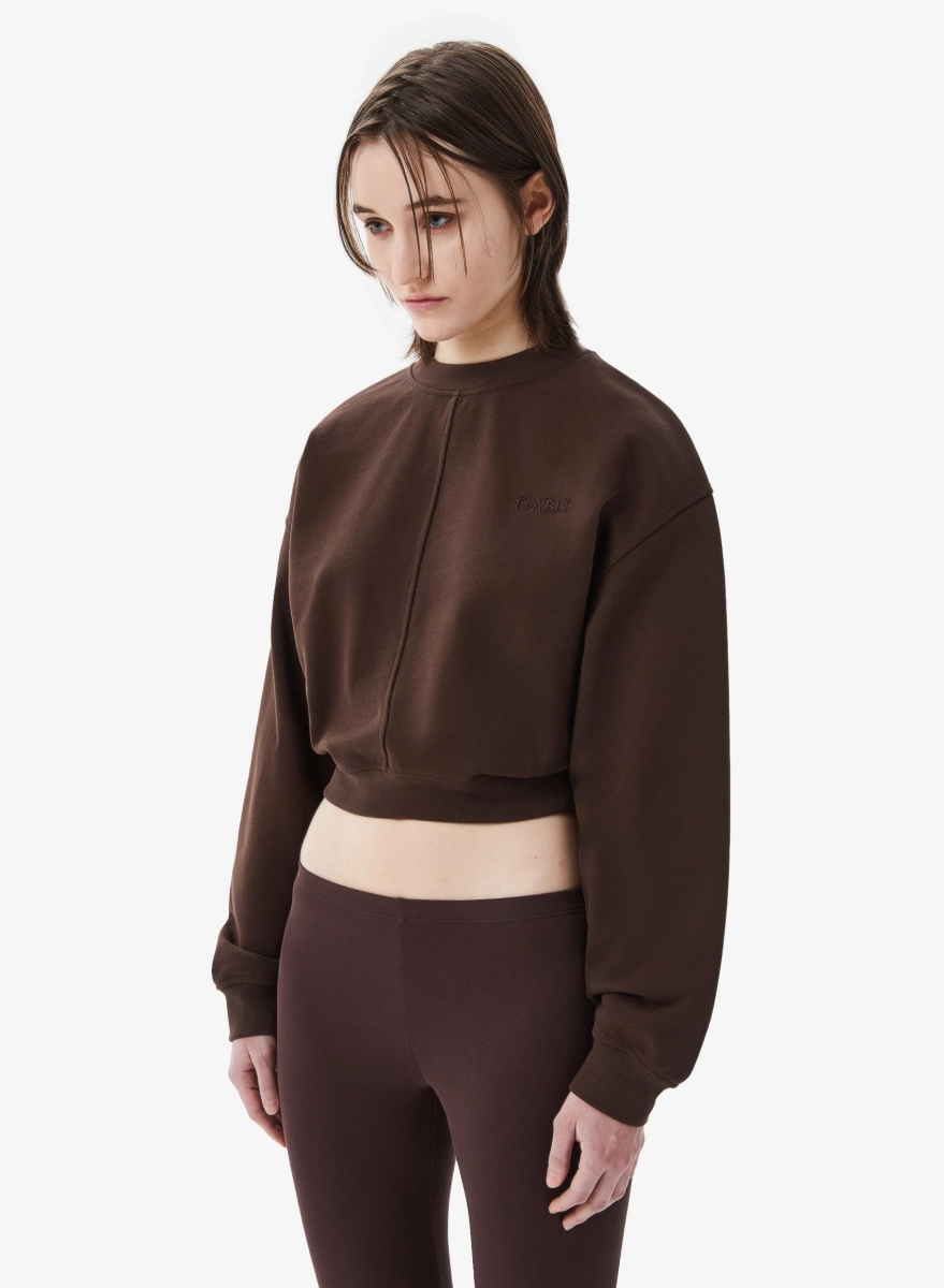 Свитшот FABLE STEADY FABLE, цвет: коричневый SWTSHRT-FBL-STD-BRWN |новая коллекция купить онлайн