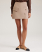 Мини-юбка на запах To be Blossom, цвет: BEIGE, 051370 купить онлайн