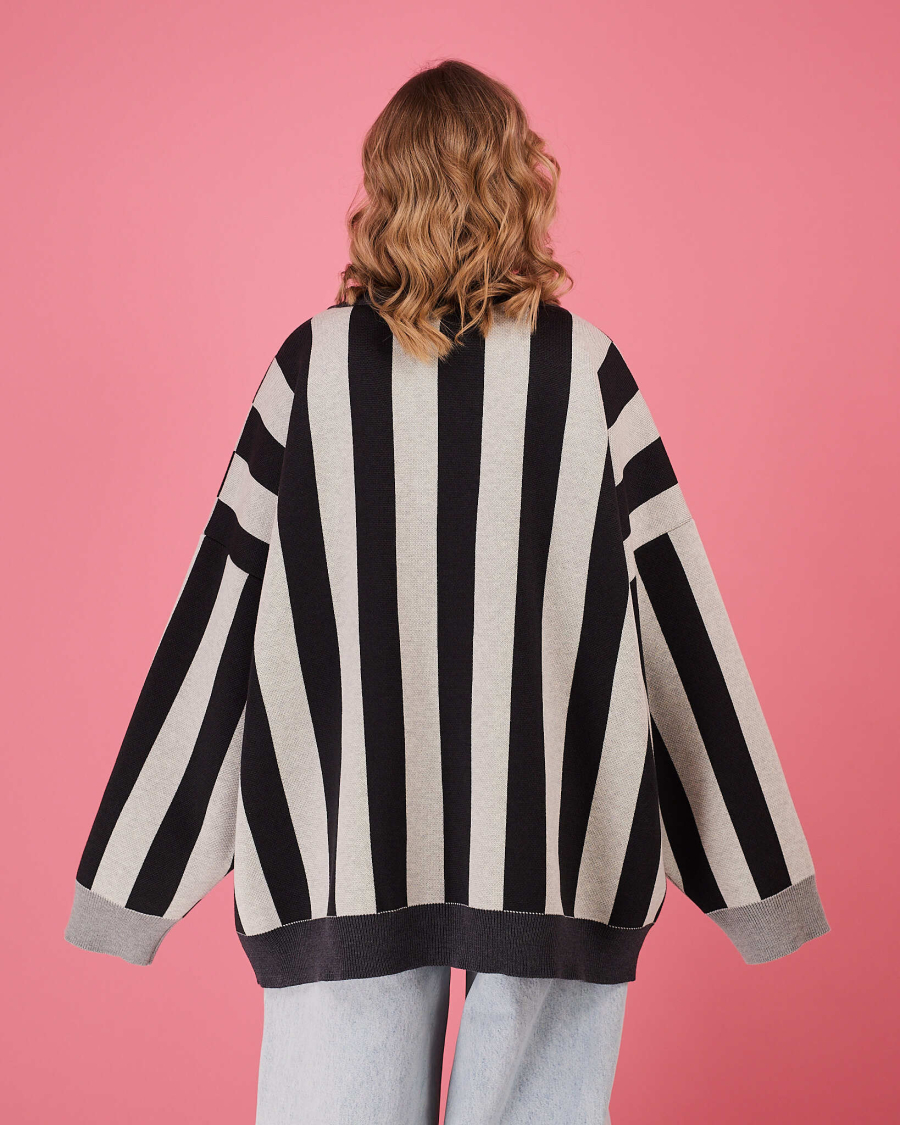 Свитер Разбитый район TABOO, цвет: серый, SVdistrict#2 купить онлайн