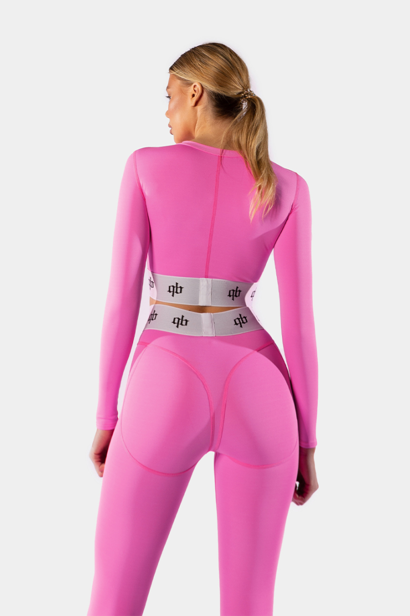 Кроп-топ Sport qb A QUICK BUCK, цвет: PINK,  купить онлайн