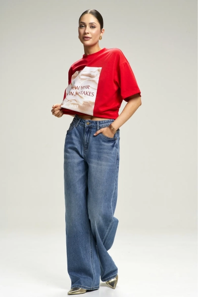 Джинсы BAGGY Classic Blue Erist store, цвет: синий, НФ-00000953 купить онлайн