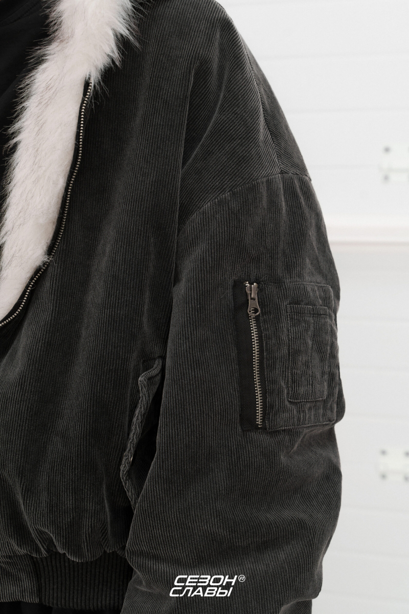 Бомбер «Пушистый» СЕЗОН СЛАВЫ, цвет: мультиколор, 1709FL111101 купить онлайн