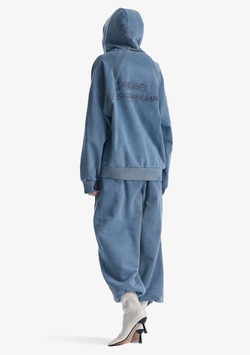 Худи BOREWHAL KRAKATAU, цвет: пыльно-голубой, Fu118-63 купить онлайн