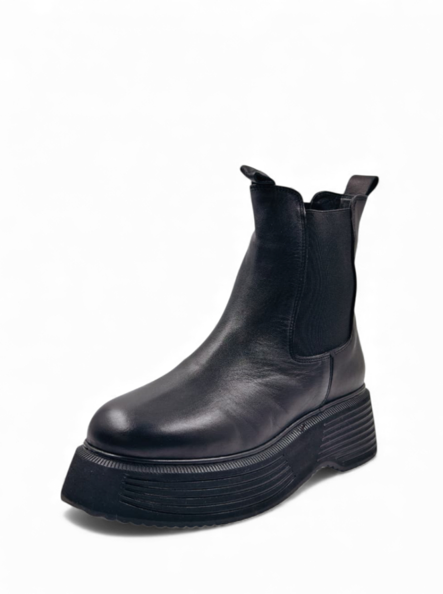 Ботинки женские зимние из натуральной кожи GRANDERA, цвет: Черный 261-5503-188 (311) купить онлайн