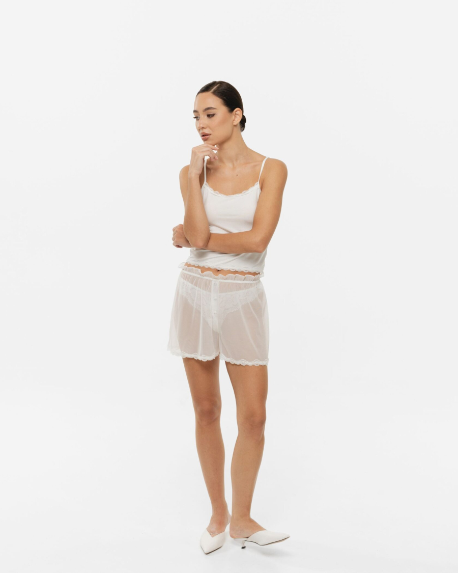 Бельевая майка YONSRU, цвет: молочный,  купить онлайн