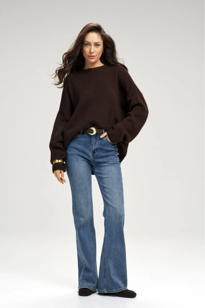 Джемпер меринос Erist store, цвет: коричневый, НФ-00003109 купить онлайн