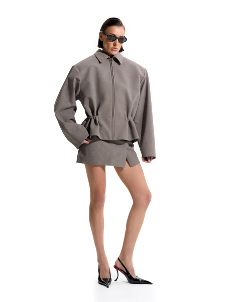 Куртка ‘ЕВА’ ANOTHER SELECT, цвет: графит, 00165 купить онлайн