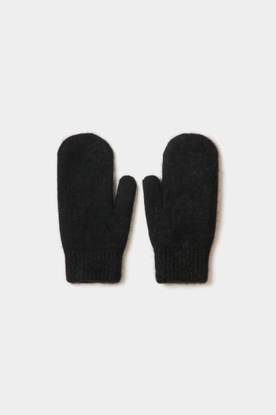 Варежки пушистые утепленные