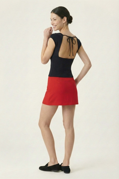 Топ из трикотажа с открытой спиной REFERT, цвет: Черный, 15-4118/1-2511 купить онлайн