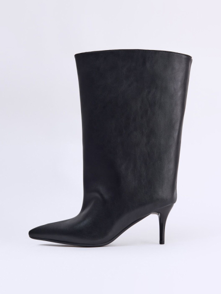 Полусапоги с широким голенищем