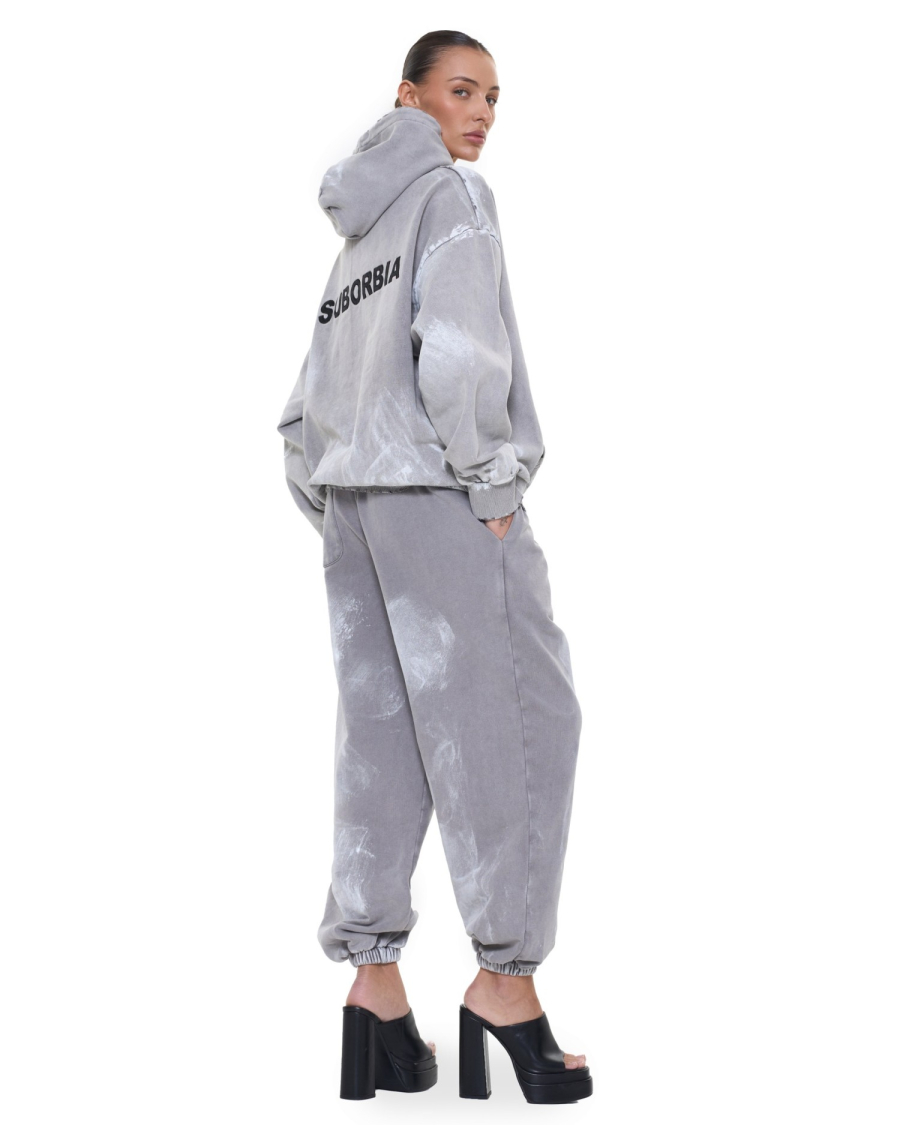 Худи Grillz Suborbia, цвет: washed grey, 006026 купить онлайн