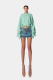Свитер Ultra Crop qb A QUICK BUCK, цвет: tiffany  |новая коллекция купить онлайн