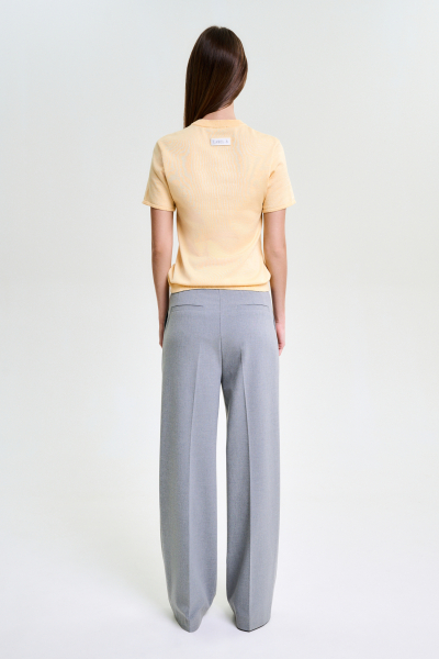 Футболка вязаная LIGHT YELLOW