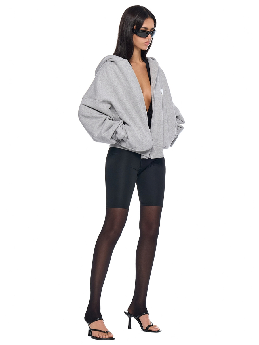 Худи на молнии FRHT&OUT OF REACH, цвет: серый, HDZPLGCGM купить онлайн