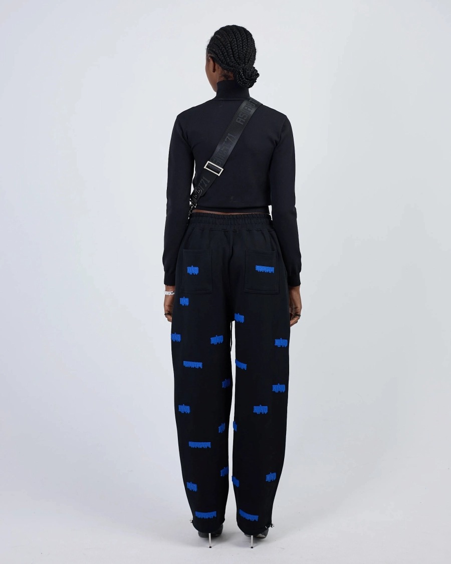 Джоггеры KINO PATTERN LOGO 580GR ASIA ST 71, цвет: Черный, Ast71.kino-jogg-pattern-bl купить онлайн