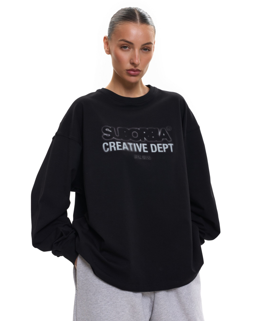 Лонгслив CD Suborbia, цвет: black, 006175 купить онлайн